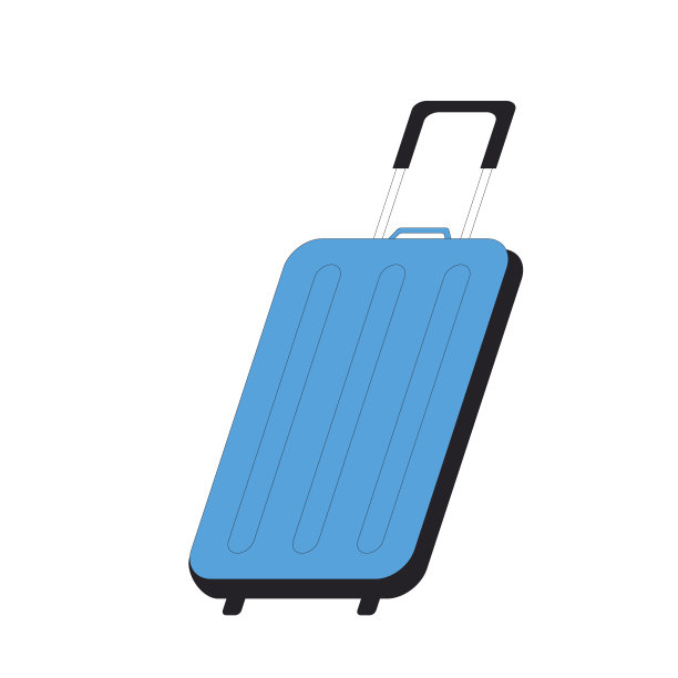 手提箱图标。图片下载