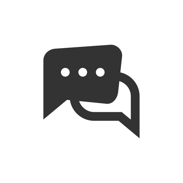 聊天语音气泡和对话框气球填充风格矢量图标图片下载