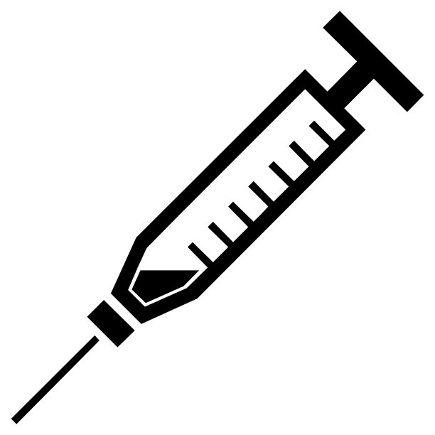 注射器符号图标说明图片下载