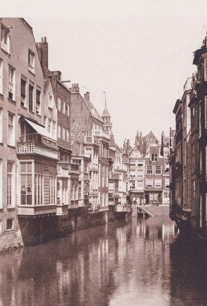 荷兰鹿特丹的史泰格尔(荷兰)1894年的古董照片图片下载