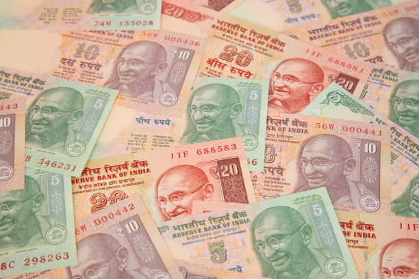 印度的钞票图片下载