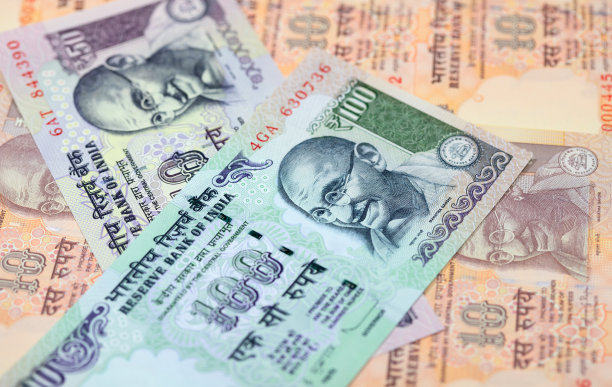 印度的钞票图片下载