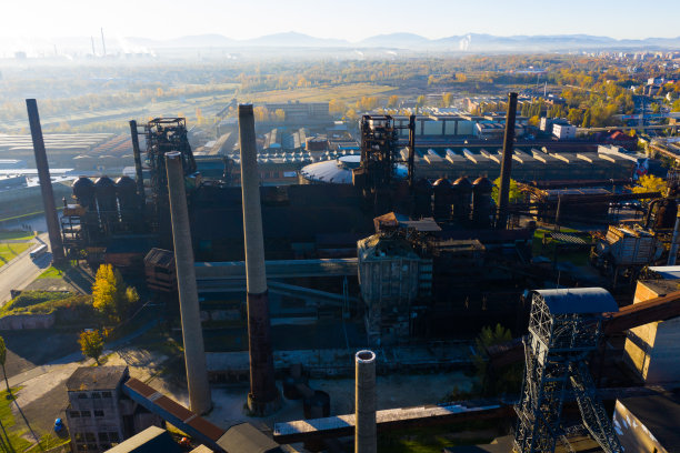 捷克共和国奥斯特拉瓦的维特科维茨冶炼厂关闭图片下载