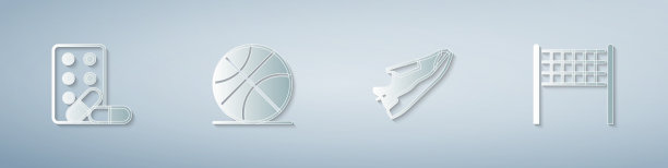 设置体育兴奋剂与哑铃篮球图片下载