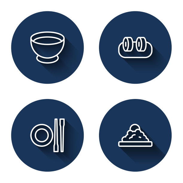 在碗里放酱油，寿司，食物筷子图片下载