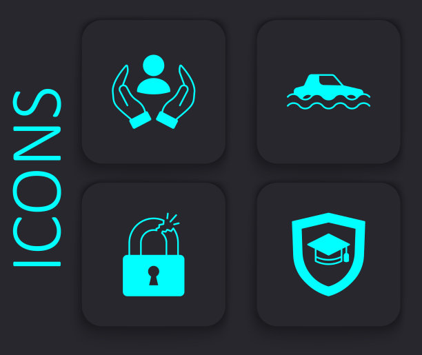 设置带盾形人寿保险的分度盖图片下载