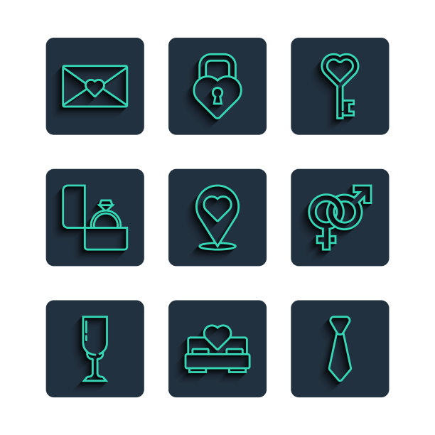 设置线玻璃香槟卧室领带钥匙图片下载