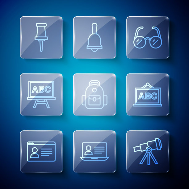 设置在线班望远镜眼镜学校图片下载