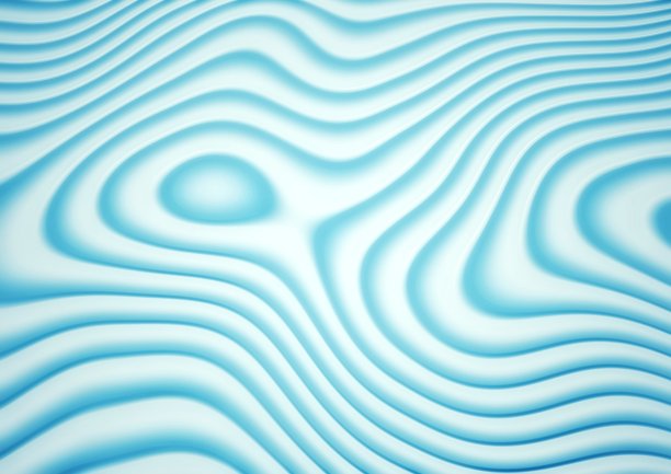 连续蓝色波形的抽象背景图片下载