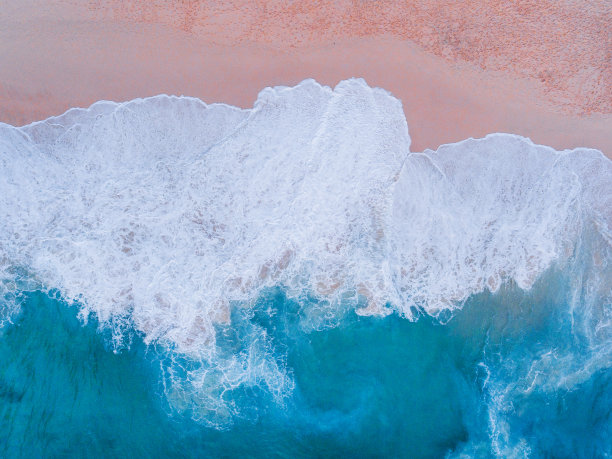 天堂海滩空中观看图片下载