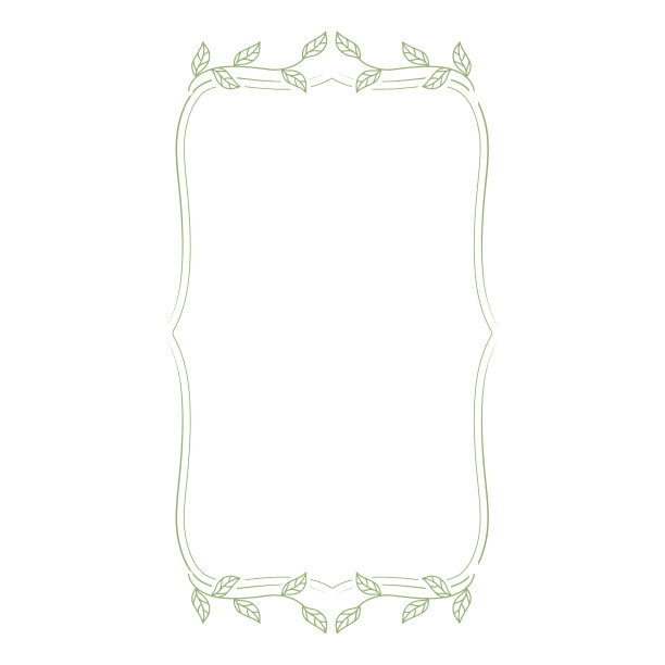 绿叶框架图片下载