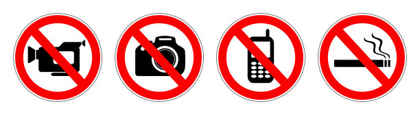 一套禁止标志图片下载