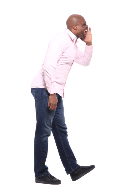 美丽丰满的身体快乐的黑色时尚男人图片下载