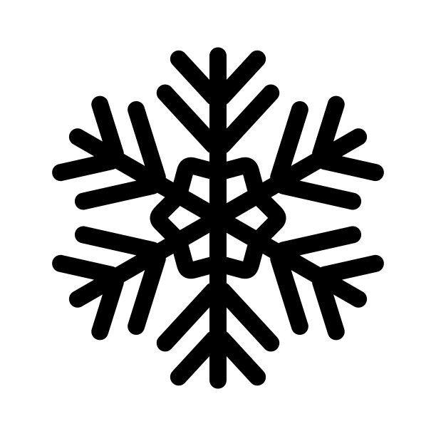 雪花图标图片下载