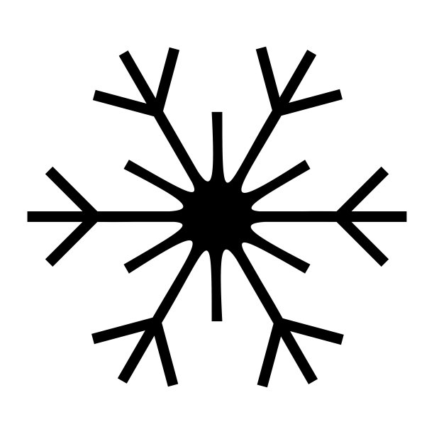 雪花图标图片下载