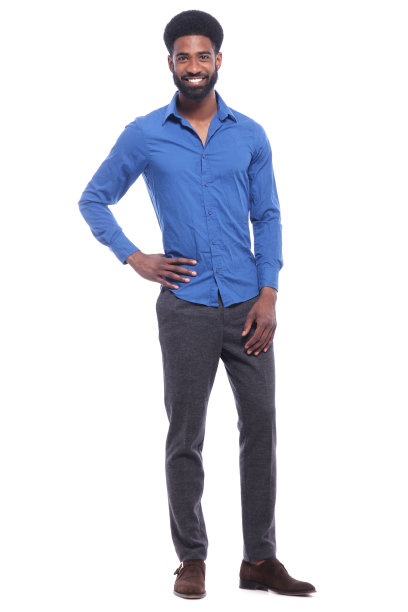 美丽丰满的身体快乐的黑色时尚男人图片下载