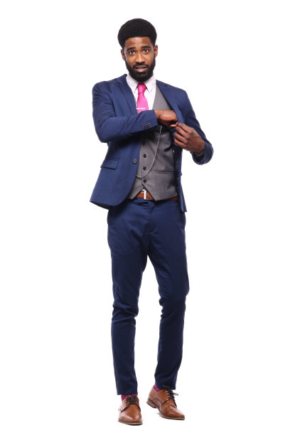 美丽丰满的身体快乐的黑色时尚男人图片下载