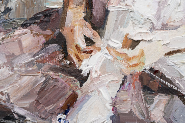 富有表现力的浮雕油彩和浮雕。图片下载