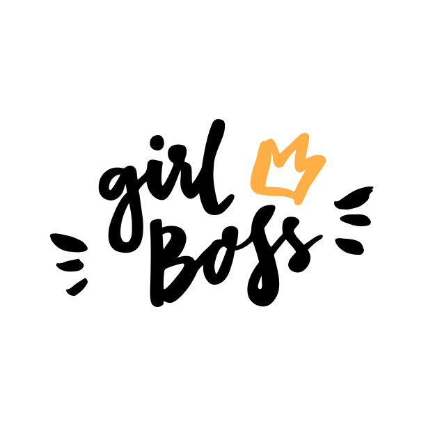 这句话是用黑色墨水在白底上手写的“女老板”。可用于贴纸、贴片、手机壳、海报、t恤、马克杯等。图片下载