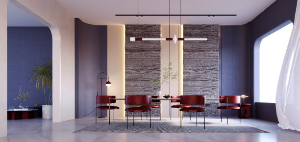 墙壁餐厅装饰石材。图片下载