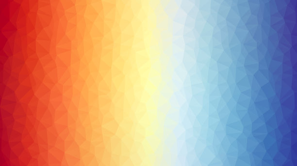 红色和蓝色渐变的多边形背景图片下载