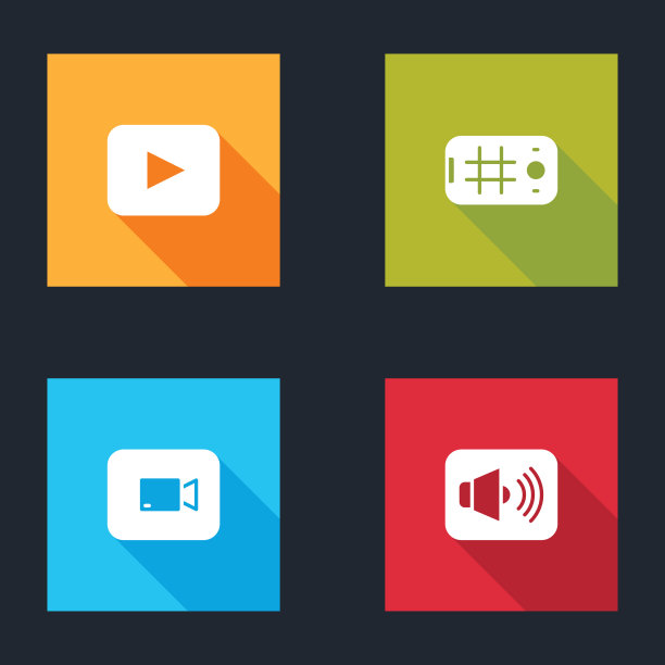 设置播放按钮自拍手机视频和扬声器图片下载