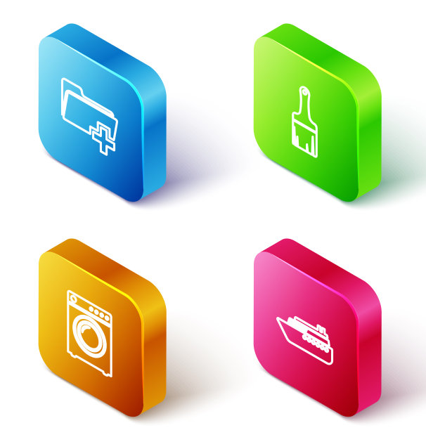 设置等距线添加新的文件夹油漆刷图片下载