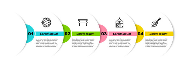 设置线瓶盖长凳农家和小提琴图片下载