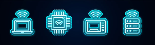 设置无线笔记本处理器线图片下载