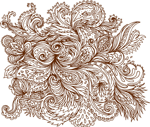 彩色涡纹纹理与抽象图片下载