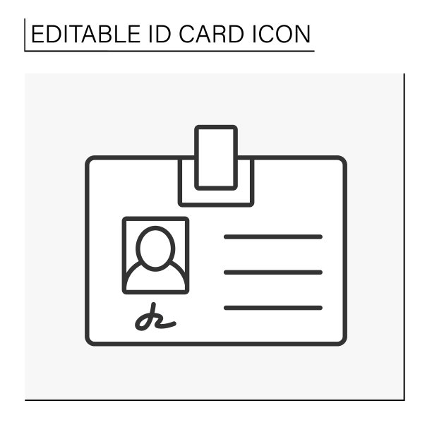 标识卡线路图标图片下载