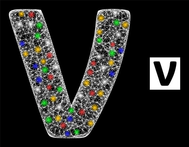 交叉网网怒希腊小写符号图标图片下载