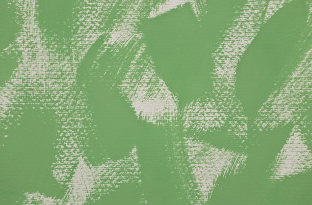 手工水彩丙烯画粉彩绿色笔触纹理抽象背景。手绘的原始有机艺术品。图片下载