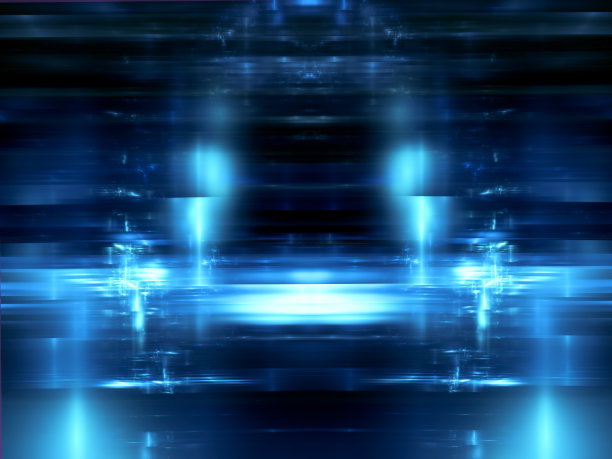 闪亮的深蓝色背景-抽象的计算机生成的插图图片下载