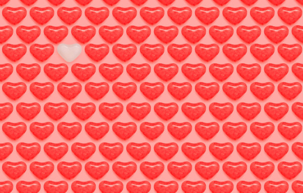 无缝照片模式为情人节的概念。图片下载