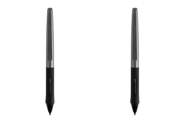 用于白色背景的图形平板电脑的笔。电子笔特写修饰。图片下载