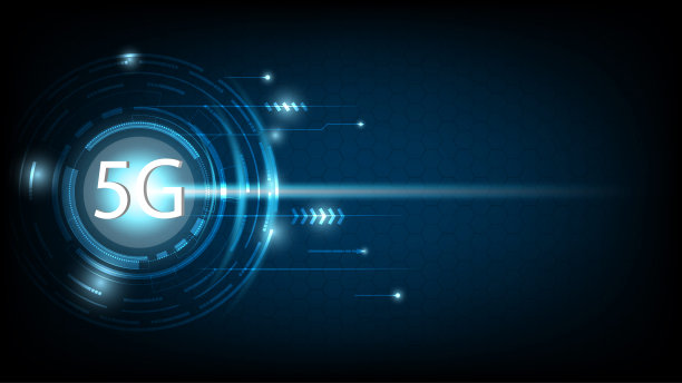 5G网络无线系统和物联网或物联网技术。矢量插图。图片下载