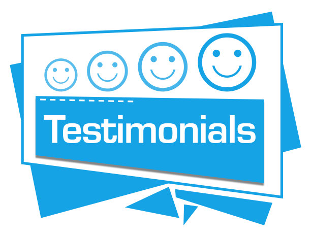 奖状蓝白方块三角形符号图片下载