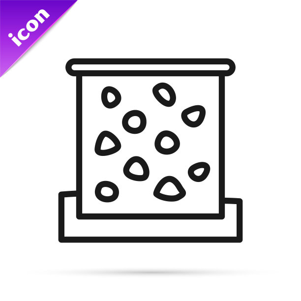 黑色线攀登墙图标孤立在白色背景。向量图片下载