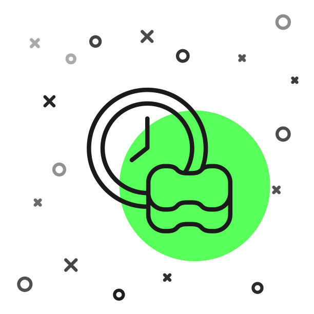 黑色线洗碗图标孤立在白色背景。清洗盘子图标。洗碗机的迹象。清洁餐具的迹象。向量图片下载