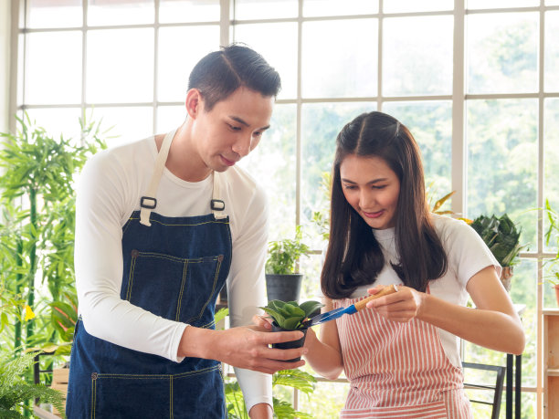 植物夫妇的花园图片下载
