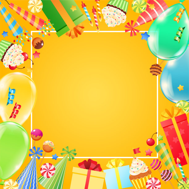 生日背景模板图片下载