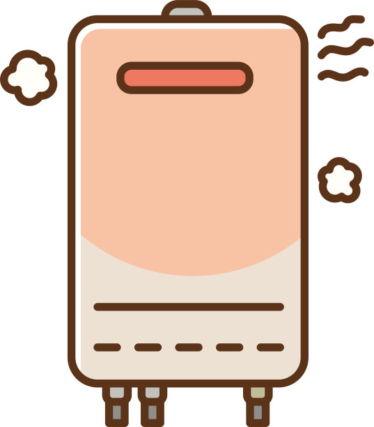 在过热的热水器夹艺术图片下载