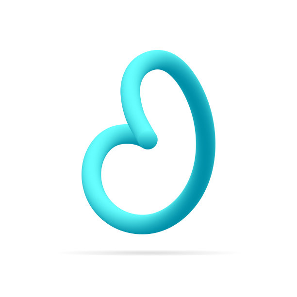 J字母蓝色标志。线条风格纯水矢量版式，节省水身份，生态图形资源，清洁的企业标签和更多图片下载