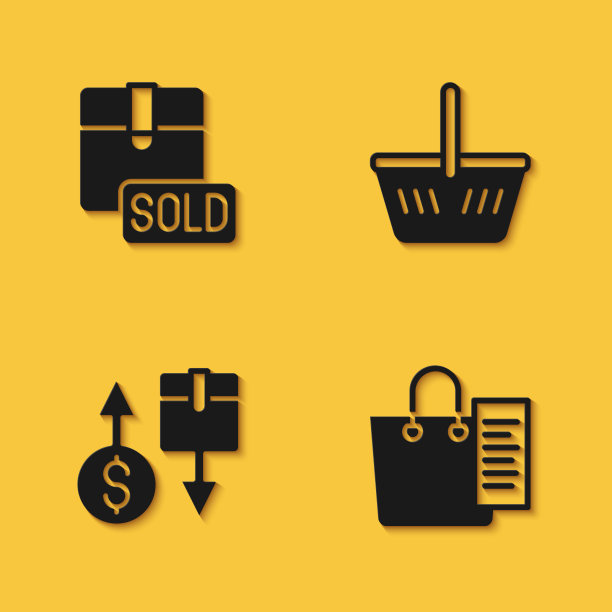 集销售清单税纸箱和图片下载