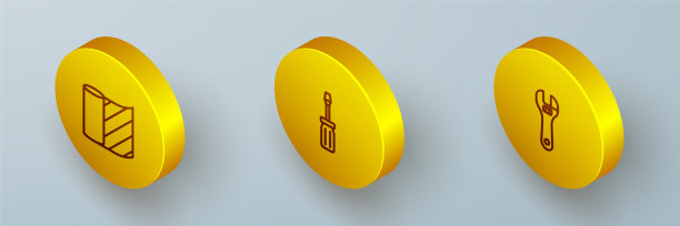 设置壁纸等距线螺丝刀和图片下载