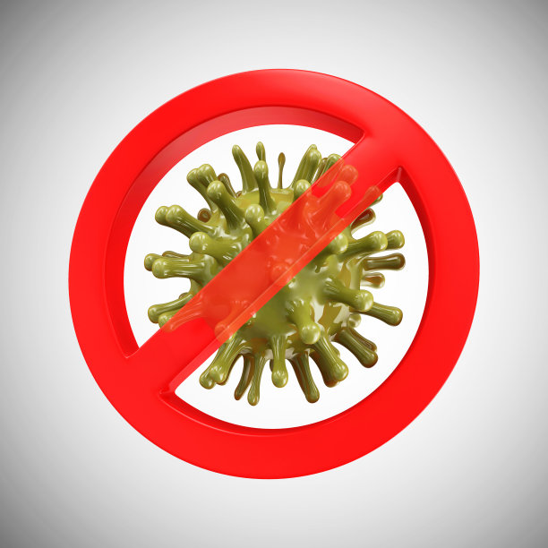 无冠状病毒细胞概念图片下载