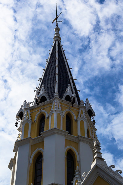 天主教风格的佛寺图片下载