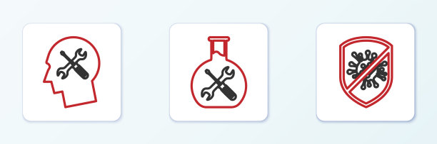 设置行阻止病毒细菌的人头服务图片下载