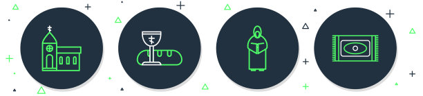 先设圣餐符号行僧侣教会图片下载
